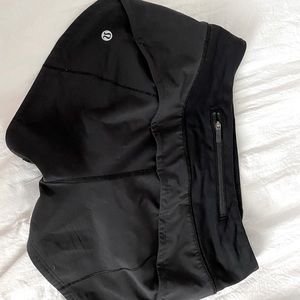 Lululemon Speed Up Black 2.5 inch Size 2 shorts
